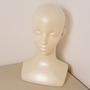 Mannequin Head Expanded Polystyrene